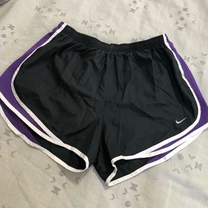Nike Dri Fit Tempo Women’s Shorts - Purple/Black
